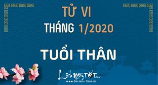 Tử vi tháng 1/2020 tuổi Thân Âm lịch: Gặp may, mọi sự thuận lợi