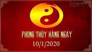 Xem phong thủy hàng ngày Thứ 6 ngày 10/1/2020: Nhất Bạch mắc sai lầm