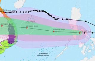 Bão Molave vào Biển Đông sáng nay, mạnh cấp 12