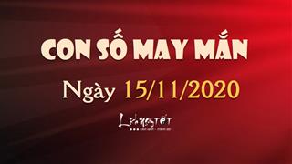 Con số may mắn ngày 15/11/2020 theo năm sinh: Đầy đủ 60 tuổi hoa giáp