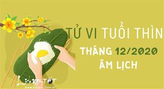 Tử vi tháng 12/2020 âm lịch tuổi Thìn: Tiểu nhân giăng bẫy, rắc rối liên miên