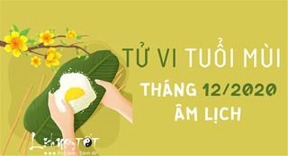 Tử vi tháng 12/2020 âm lịch tuổi Mùi: Kiềm chế nóng giận, tránh xa thị phi