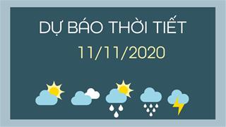 Dự báo thời tiết ngày mai 11/11/2020: Hà Nội ngày nắng, Đà Nẵng mưa to