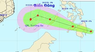 Biển Đông sắp hứng bão - Cơn bão cuối cùng trong năm 2020