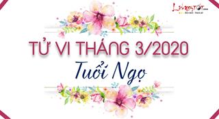 Tử vi tháng 3/2020 tuổi Ngọ âm lịch: Sự nghiệp phát triển, tình duyên ngập lối