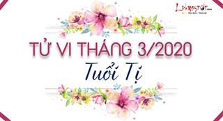 Tử vi tháng 3/2020 tuổi Tị âm lịch: Nhân duyên tốt đẹp, gặp gỡ quý nhân