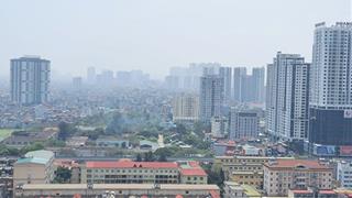Chất lượng không khí Hà Nội từ sáng đến trưa nay tệ nhất thế giới
