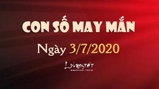 Con số may mắn ngày 3/7/2020 theo tuổi của bạn: Xem số đẹp hôm nay