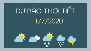Dự báo thời tiết 11/7/2020: Thanh Hóa nắng nóng đặc biệt gay gắt đến trên 39 độ