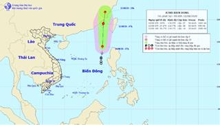Áp thấp nhiệt đới trên biển Đông khả năng mạnh thành bão