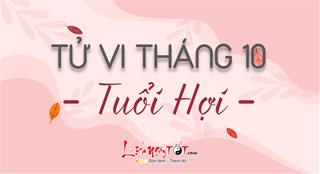 Tử vi tháng 10/2020 tuổi Hợi âm lịch: Bôn ba vất vả, vận trình ảm đạm