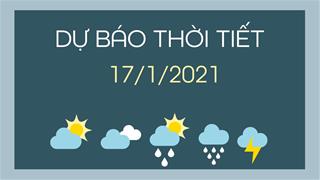 Dự báo thời tiết ngày mai 17/1/2021: Bắc Bộ, Trung Bộ chuyển rét đậm, rét hại