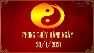 Xem phong thủy hàng ngày Thứ 4 ngày 20/1/2021: Nhị Hắc chủ động