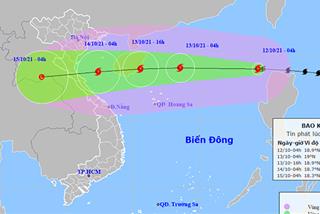 Bão số 8 có cường độ mạnh, gây mưa lớn cho Bắc Bộ và Trung Bộ từ 13-16/10