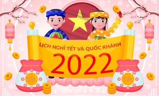Đề xuất 13 ngày nghỉ dịp nghỉ Tết Nguyên đán và Quốc khánh 2022
