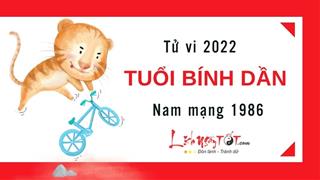 Tử vi tuổi Bính Dần năm 2022 nam mạng 1986: Vất vả làm nhiều nhưng hưởng ít