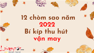 Nằm lòng bí kíp thu hút vận may cho 12 chòm sao năm 2022 để cả năm ăn sung mặc sướng
