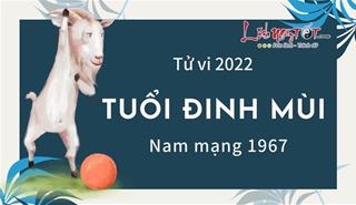 Tử vi tuổi Đinh Mùi năm 2022 nam mạng sinh năm 1967: Một năm đầy triển vọng