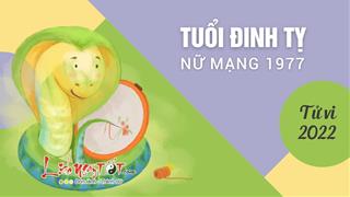 Tử vi tuổi Đinh Tỵ năm 2022 nữ mạng sinh năm 1977: Không chờ vào may rủi