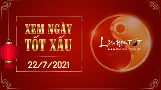 Xem ngày tốt xấu 22/7/2021 - Âm lịch hôm nay 13/6 năm Tân Sửu