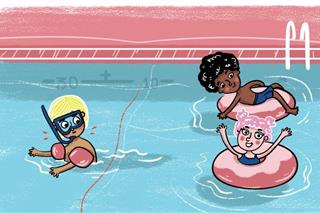 Câu chuyện cuộc sống về cách dạy con: Cậu bé muốn bơi sông và cách xử lý bất ngờ của ông bố