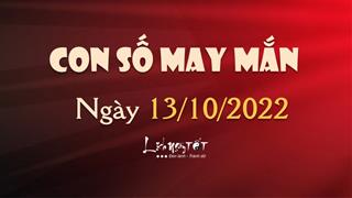 Con số may mắn hôm nay 13/10/2022 theo năm sinh: Con số VỀ BỜ cho bạn là bao nhiêu?