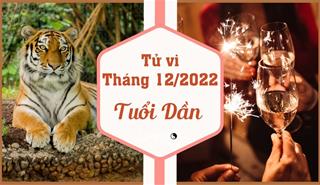 Tử vi tháng 12/2022 tuổi Dần âm lịch: Sao đào hoa chiếu mệnh, nhân duyên rộng mở
