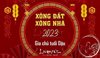 Tuổi xông nhà 2023 cho chủ nhà tuổi Dậu thoát vòng vây Thái Tuế, bứt phá về đích ngoạn mục