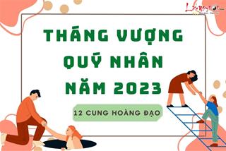 Bật mí tháng vượng quý nhân 2023, sự nghiệp thăng tiến vùn vụt của 12 cung hoàng đạo