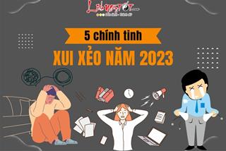 Sao quả tạ chiếu mạng, 5 chính tinh đối diện nguy cơ sự nghiệp kém sắc – làm ăn thất bát trong năm 2023