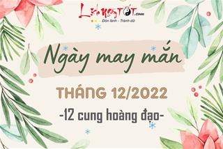 “Soi” ngày may mắn tháng 12/2022 của 12 chòm sao: Tận dụng thời cơ, bứt phá mạnh mẽ cuối năm