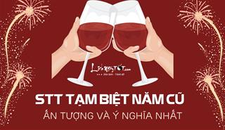 Stt tạm biệt năm cũ 2022 vô cùng ấn tượng, ai cũng phải xuýt xoa tâm đắc