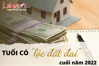 Mùa Đông lạnh lẽo thổi bùng luồng sinh khí mới, những người này đón LỘC đất đai dịp cuối năm 2022