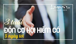 5 ngày tới liên tiếp xuất hiện cơ hội hiếm có, 3 tuổi này không chủ động nắm bắt là thiệt thân