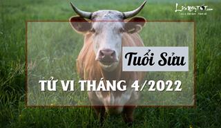Tử vi tháng 4/2022 tuổi Sửu âm lịch: Được quý nhân hậu thuẫn, hiệu suất tăng tiến