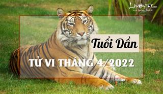 Tử vi tháng 4/2022 tuổi Dần âm lịch: Chịu nhiều thử thách, cần thích nghi linh hoạt