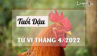 Tử vi tháng 4/2022 tuổi Dậu âm lịch: Trong cát tàng hung, cần kiềm chế cảm xúc