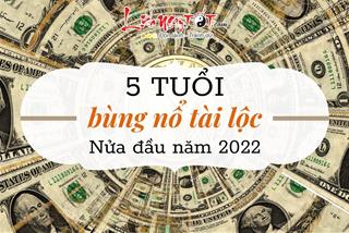 5 con giáp bùng nổ tài lộc nửa đầu năm 2022, thời tới cản không kịp đổi đời lúc nào không hay