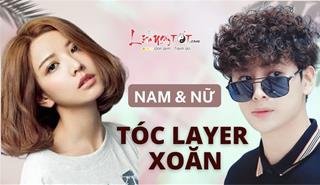 "Mách" hội anh chị em những kiểu tóc layer xoăn sành điệu, trẻ trung hết nấc