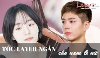 Những mẫu tóc layer ngắn trẻ trung năng động "cứu rỗi" khuôn mặt cả nam và nữ thời nay