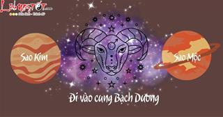 Xếp hạng may mắn của 12 cung hoàng đạo khi sao Kim và sao Mộc đi vào cung Bạch Dương