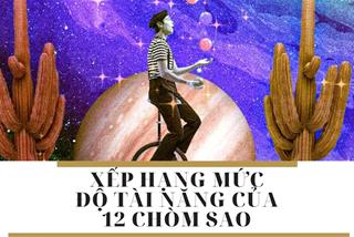 Xếp hạng mức độ tài năng của 12 chòm sao: Ai lãng phí khả năng đặc biệt của mình?