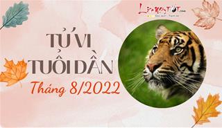 Tử vi tháng 8/2022 tuổi Dần âm lịch: Tâm trạng buồn phiền, vận trình ảm đạm