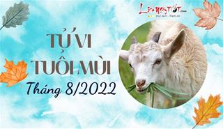 Tử vi tháng 8/2022 tuổi Mùi âm lịch: Sự nghiệp phát triển, tình tiền rực sáng