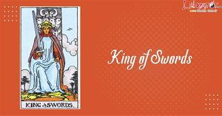 Lá bài King of Swords: Vị VUA quyền lực trong Tarot