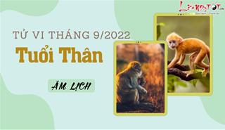 Tử vi tháng 9/2022 tuổi Thân âm lịch: Đón bước chuyển mình mới, cần thêm quyết đoán
