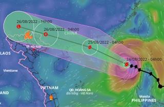 Bão số 3 tăng cấp, miền Bắc có thể mưa lớn trong hai ngày