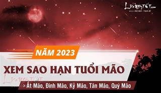 Sao hạn tuổi Mão năm 2023: Xem sao chiếu mạng đầy đủ các tuổi Đinh Mão, Kỷ Mão, Ất Mão, Tân Mão, Quý Mão