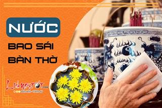 4 loại nước lau ban thờ đón Tết Bính Ngọ 2026 vừa SẠCH vừa hút LỘC nhất định nên biết!