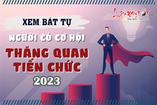 Xem bát tự của người có cơ hội thăng quan tiến chức năm 2023: Cầu danh cầu chức đều được như ý nguyện
